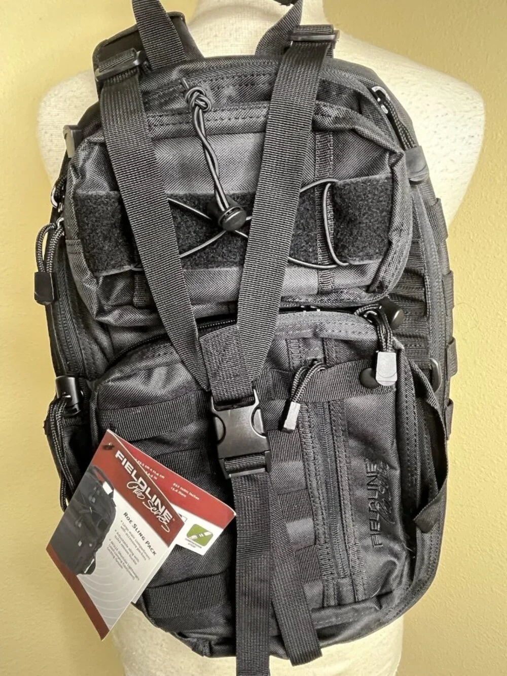 Fieldline Tactical Sling Crossbody Backpack  Military Bag Hiking Camping Bugout